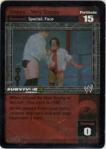 Sloppy  Very Sloppy (SS3) Foil